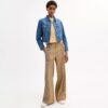 Shrunken-Denim-Jacke für den Arbeitsbereich