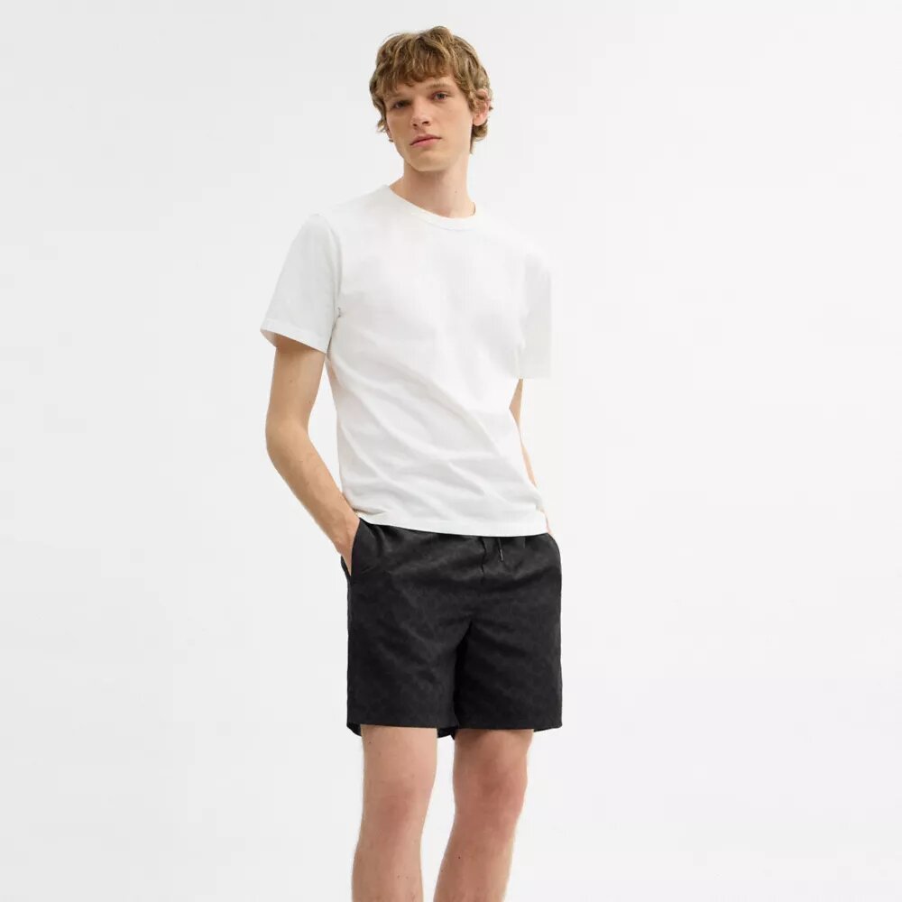 Signature-Badehose aus recyceltem Polyester