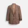 Signature C Plaid Einreiher-Blazer