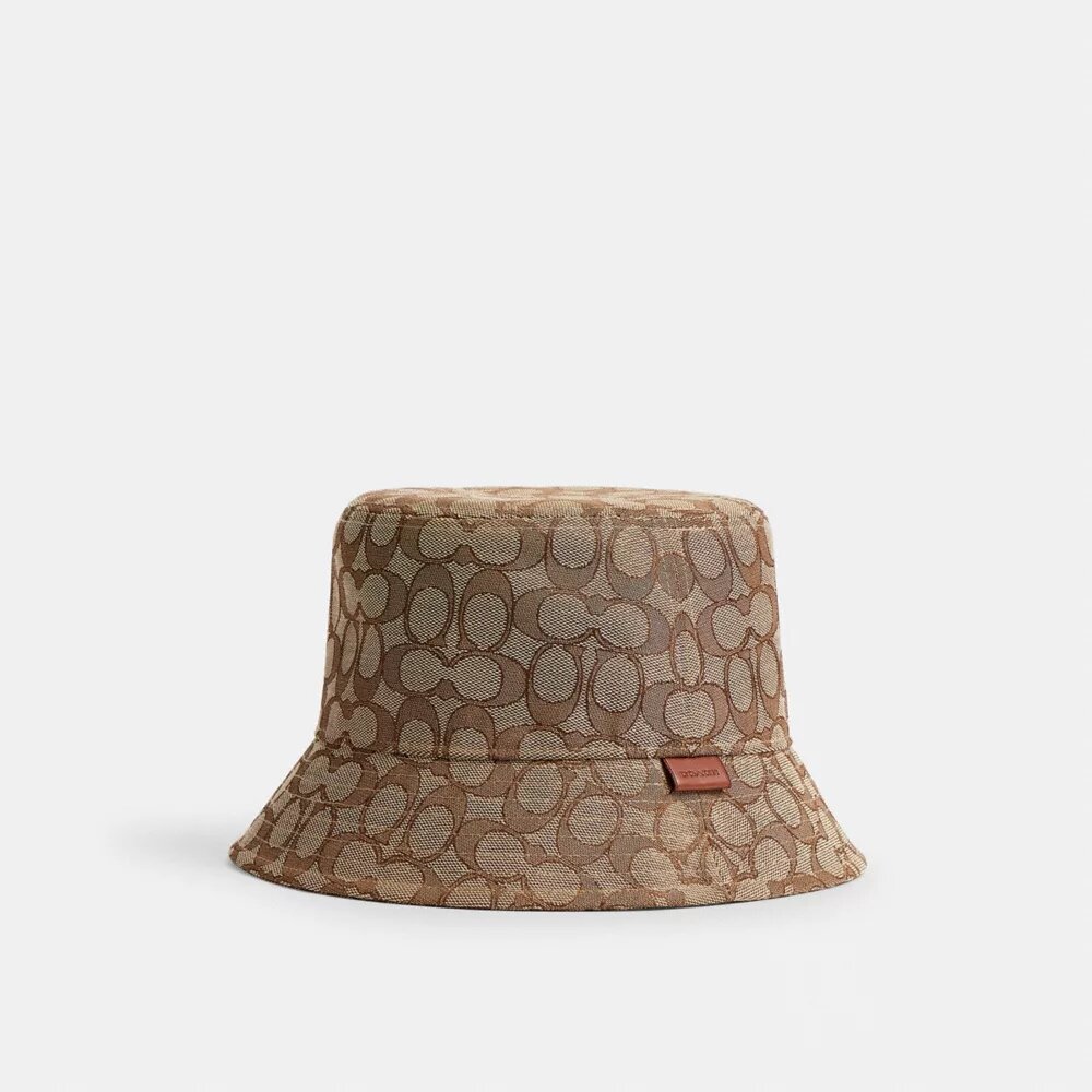 Signature-Jacquard-Bucket-Hat