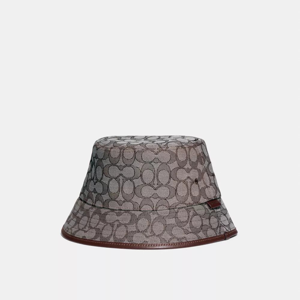 Signature-Jacquard-Bucket-Hat