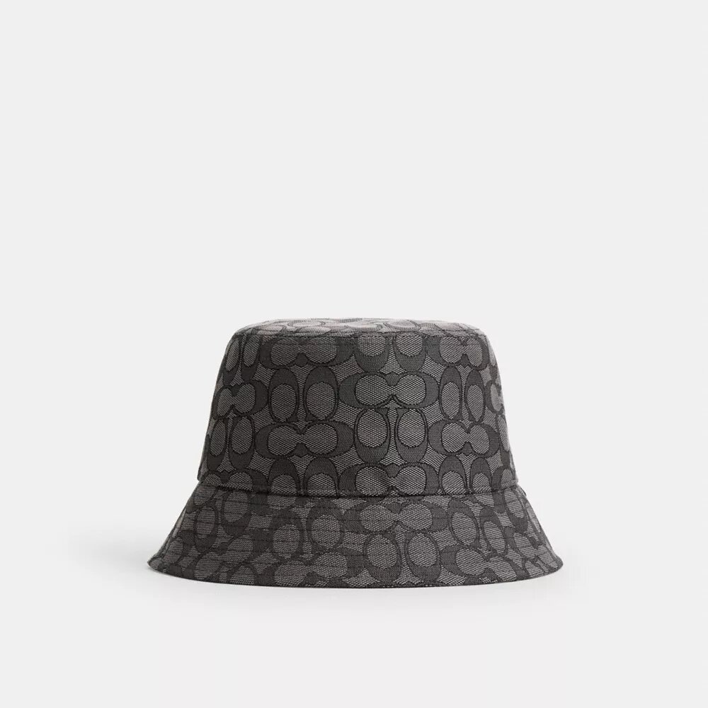 Signature-Jacquard-Bucket-Hat