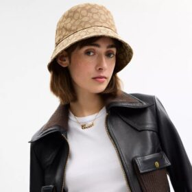 Signature-Jacquard-Bucket-Hat