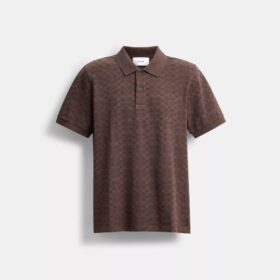 Signature-Poloshirt aus Bio-Baumwolle