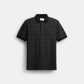 Signature-Poloshirt aus Bio-Baumwolle