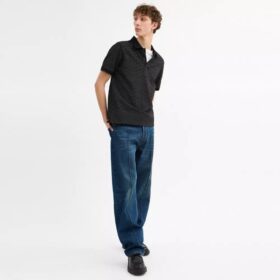 Signature-Poloshirt aus Bio-Baumwolle