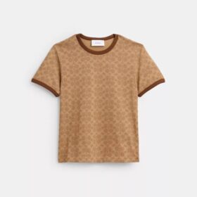 Signature Ringer-T-Shirt aus Bio-Baumwolle