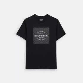 Signature Square T-Shirt aus Bio-Baumwolle