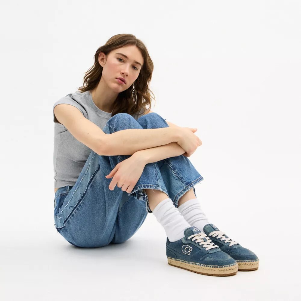 Soho Espadrille-Sneaker aus „Loved Denim“