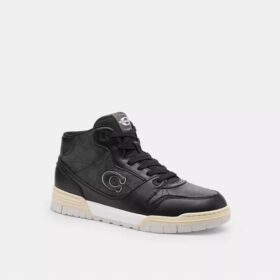 Soho Mid-Top-Sneaker aus Signature Canvas