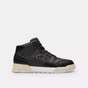 Soho Mid-Top-Sneaker aus Signature Canvas