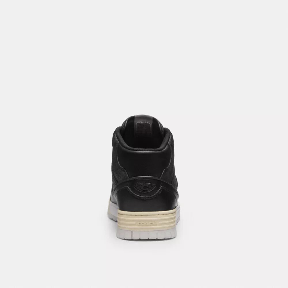 Soho Mid-Top-Sneaker aus Signature Canvas
