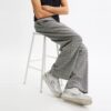 Soho-Sneaker aus Metallic-Leder im Used-Look