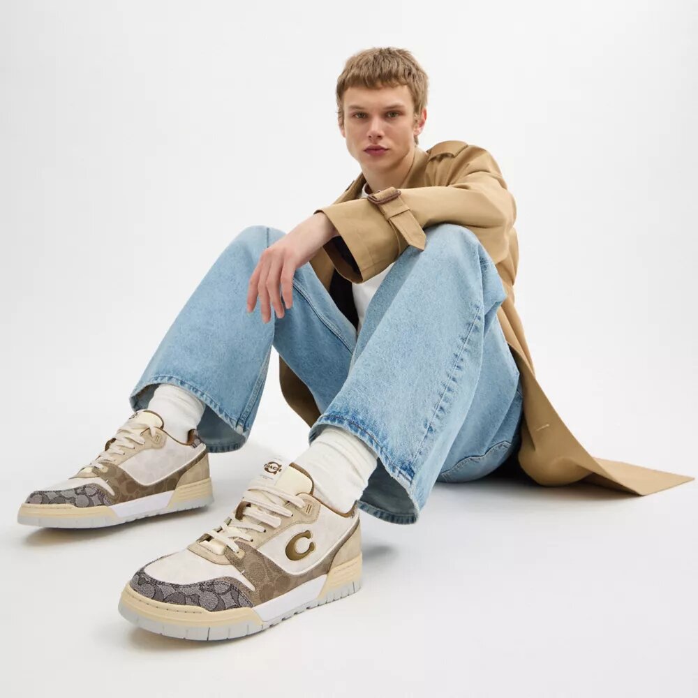 Soho-Sneaker in gemischtem Signature-Design