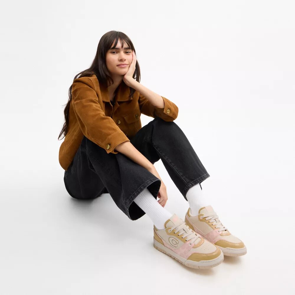 Soho-Sneaker mit charakteristischem Lackleder