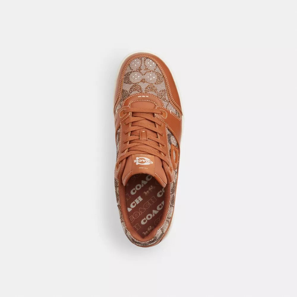 Soho-Sneaker mit Kristall-Signature-Jacquard