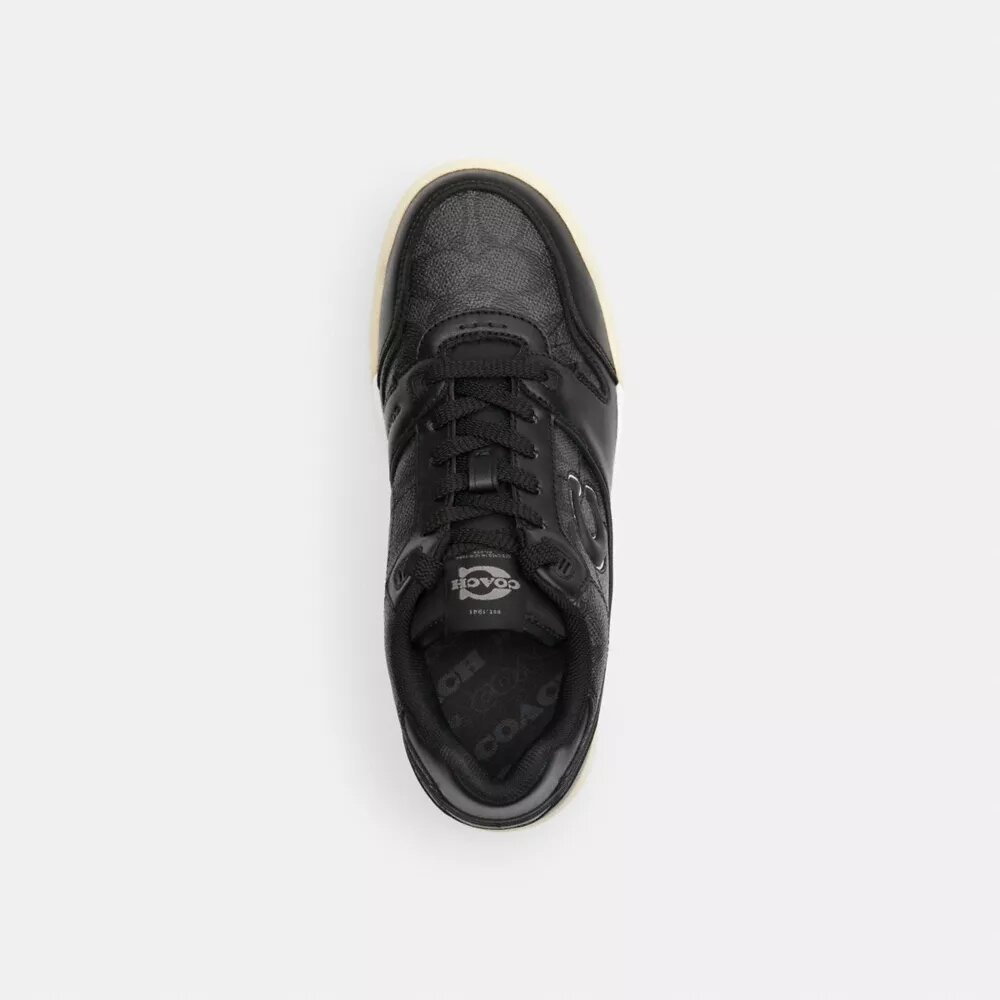 Soho-Sneaker mit Signature Canvas
