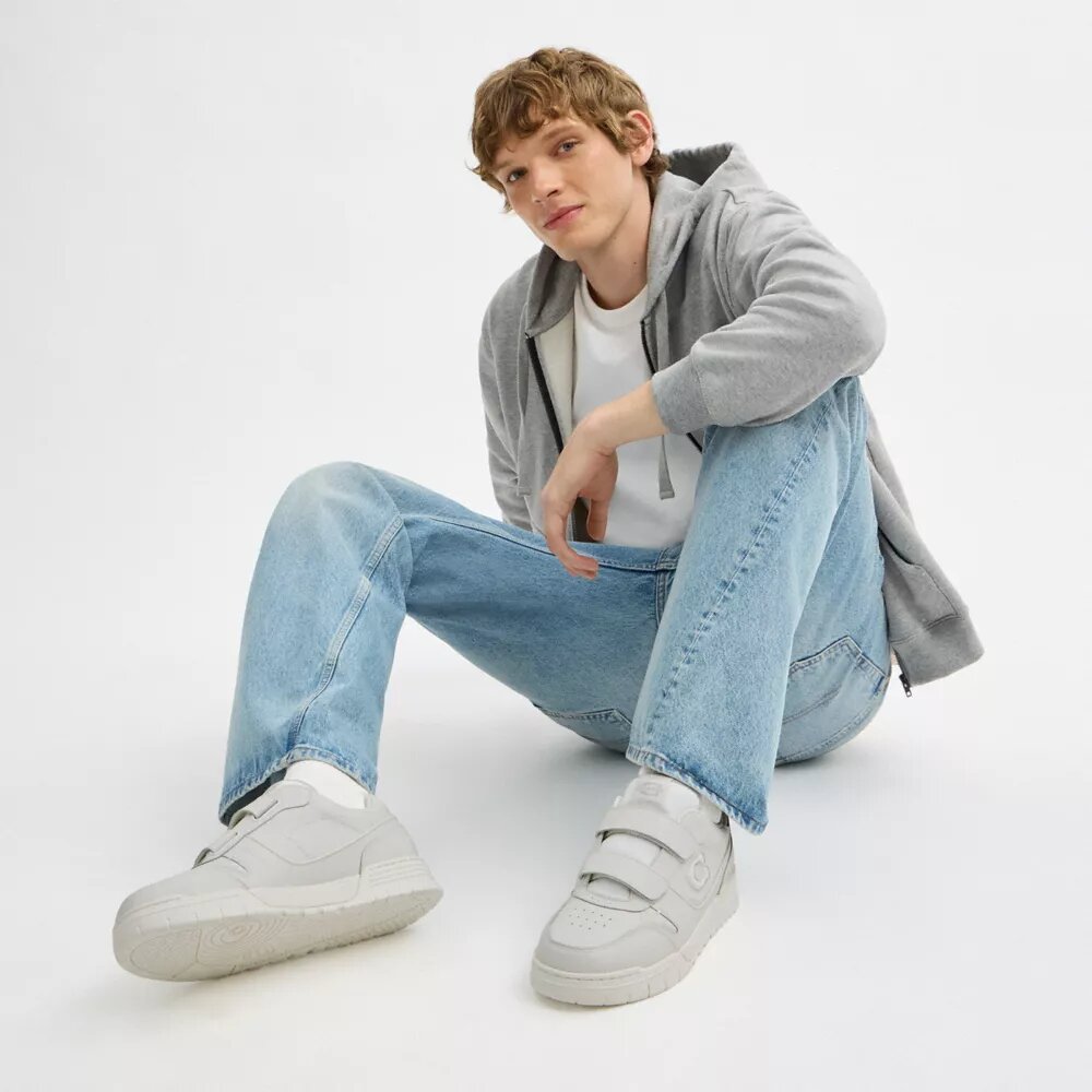 Soho-Sneaker mit zwei Riemen