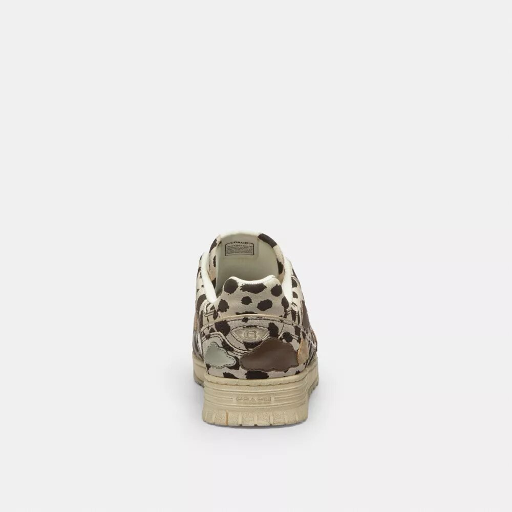 Soho-Sneaker mit zwei Riemen und Wolkenmotiv