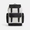 Sprint-Rucksack aus Colorblock-Signature Canvas