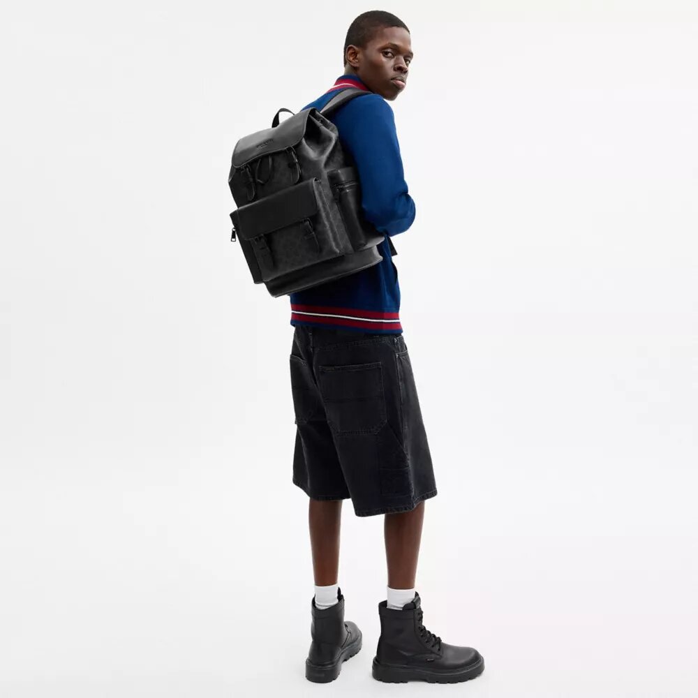 Sprint-Rucksack aus Signature Canvas