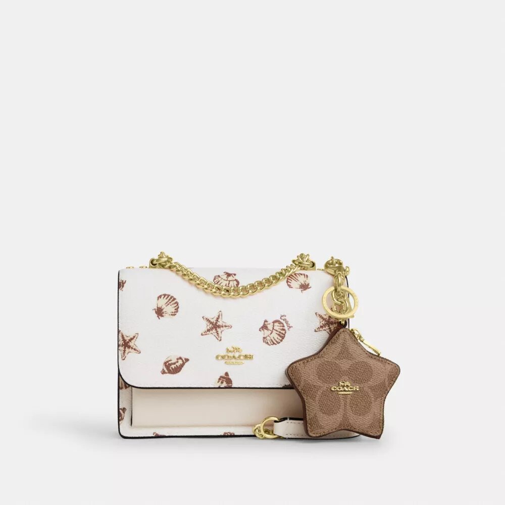 Star-Taschenanhänger aus Signature Canvas