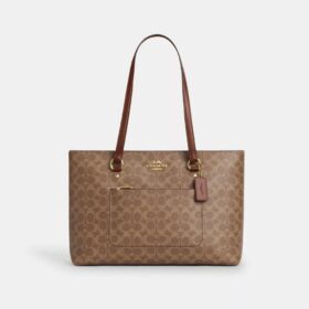 Station-Tote-Bag aus Signature Canvas