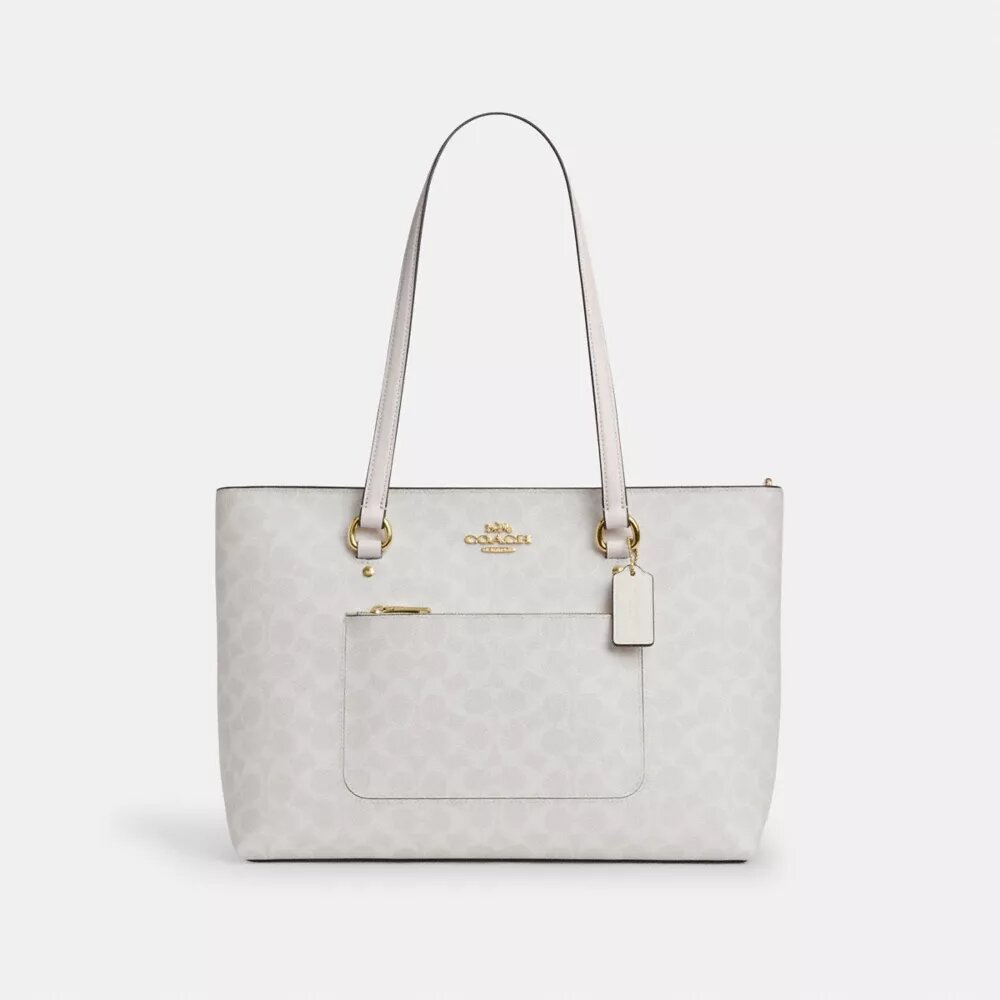 Station-Tote-Bag aus Signature Canvas