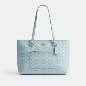 Station-Tote-Bag aus Signature Canvas