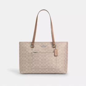Station-Tote-Bag aus Signature Canvas