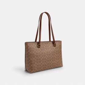 Station-Tote-Bag aus Signature Canvas