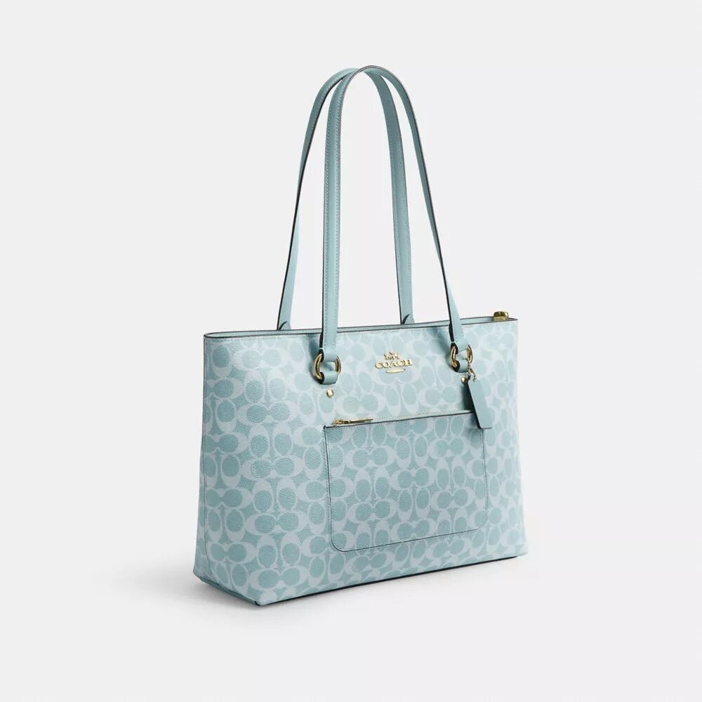Station-Tote-Bag aus Signature Canvas