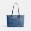 Station-Tote-Bag aus Signature-Denim