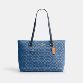 Station-Tote-Bag aus Signature-Denim