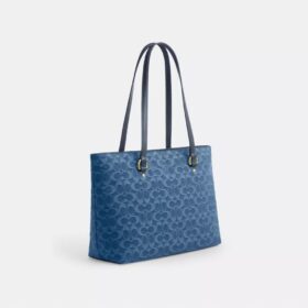Station-Tote-Bag aus Signature-Denim