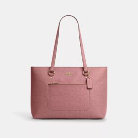 Station-Tote-Bag aus Signature-Leder