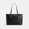 Station-Tote-Bag aus Signature-Leder
