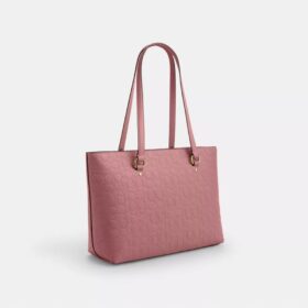 Station-Tote-Bag aus Signature-Leder