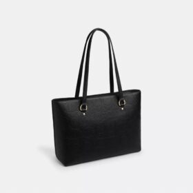 Station-Tote-Bag aus Signature-Leder