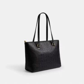 Station-Tote-Bag aus Signature-Leder