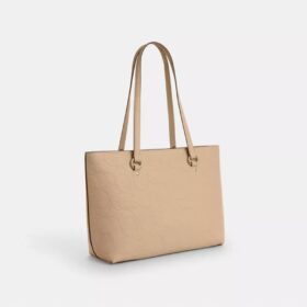 Station-Tote-Bag aus Signature-Leder