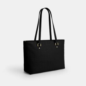 Station-Tote-Bag aus Signature-Leder