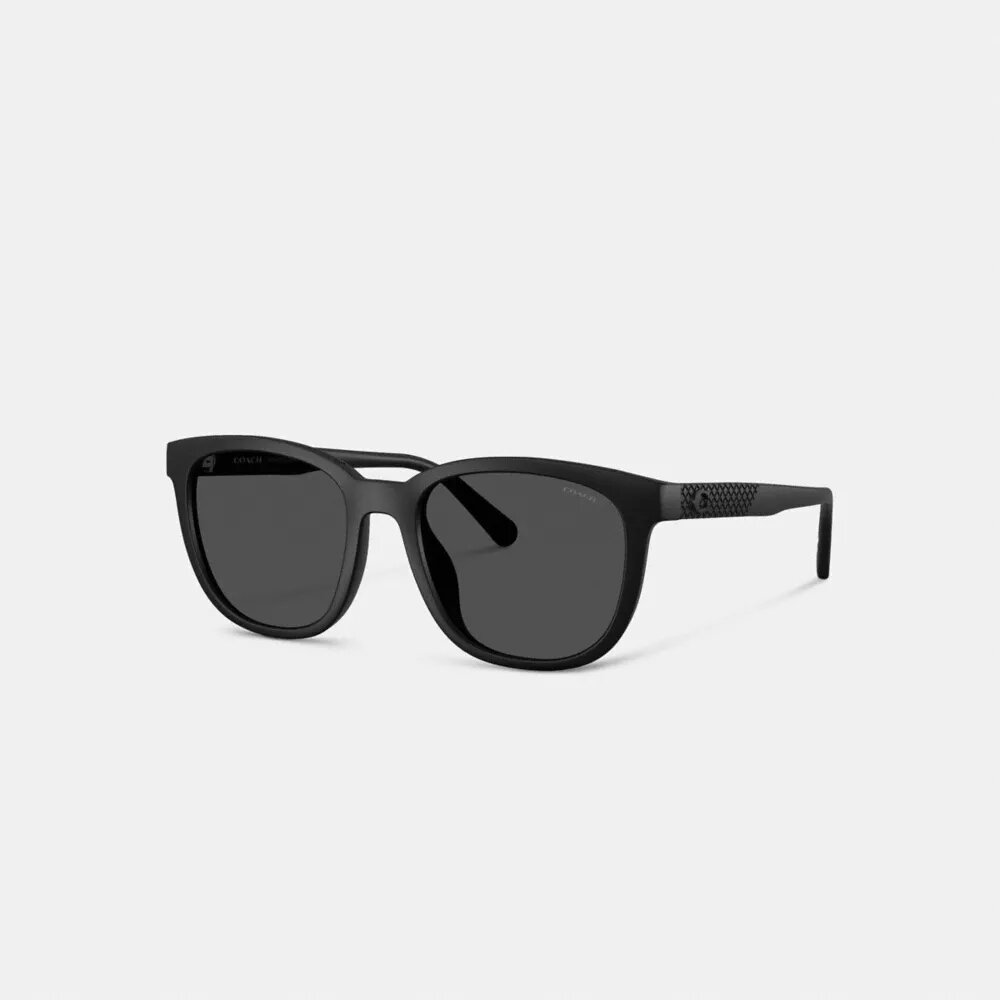 Strukturierte quadratische Sonnenbrille