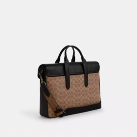 Sullivan Portfolio-Aktentasche aus Signature Canvas