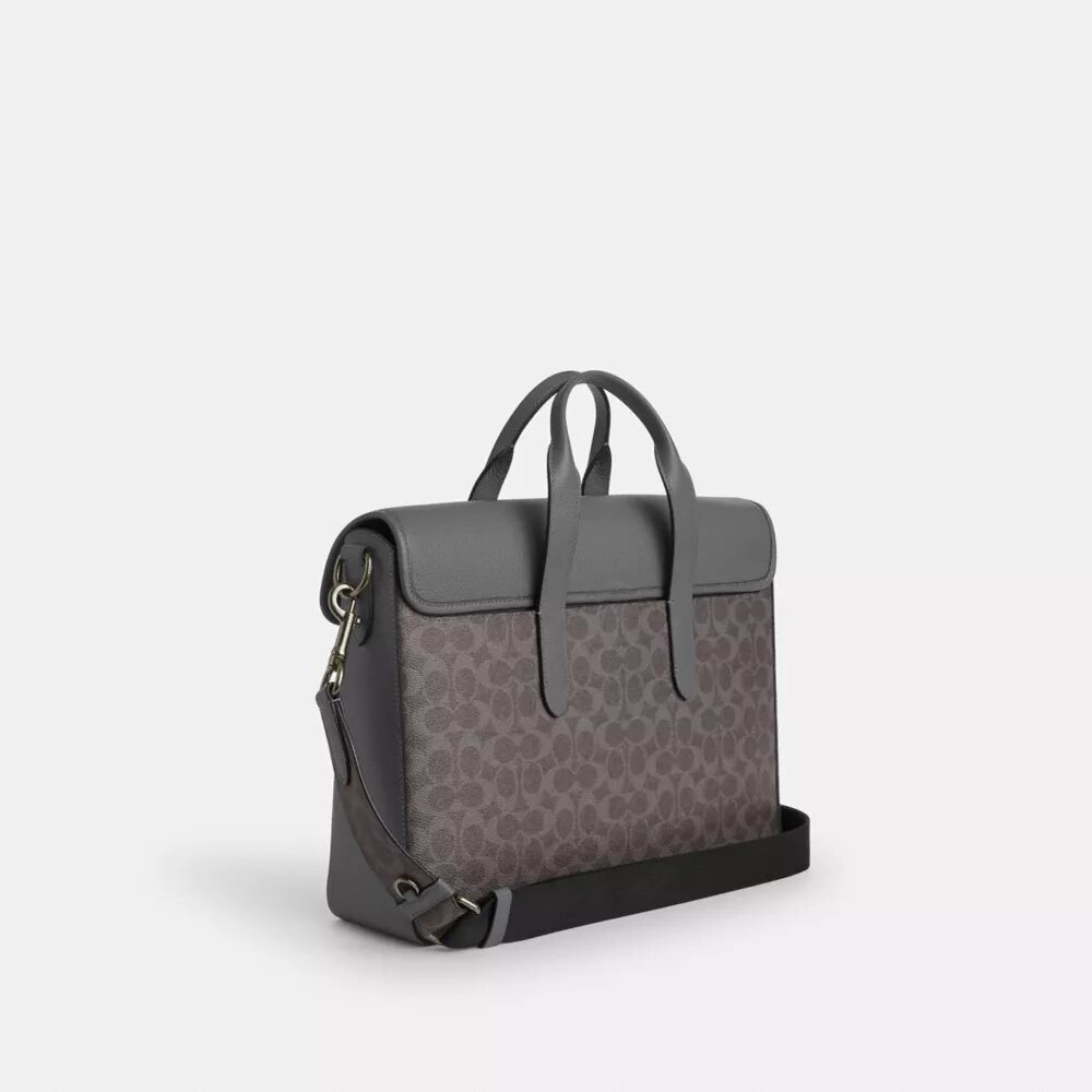 Sullivan Portfolio-Aktentasche aus Signature Canvas