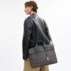Sullivan Portfolio-Aktentasche aus Signature Canvas