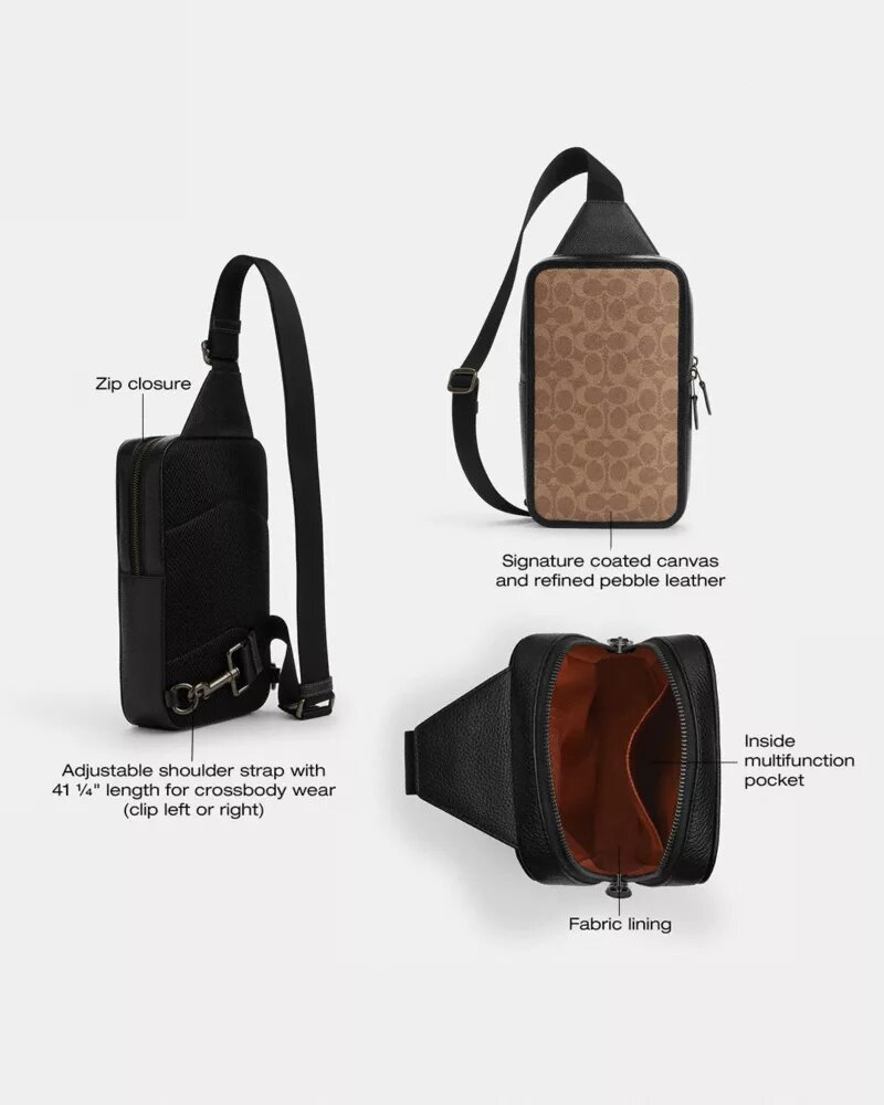 Sullivan-Rucksack aus Signature Canvas