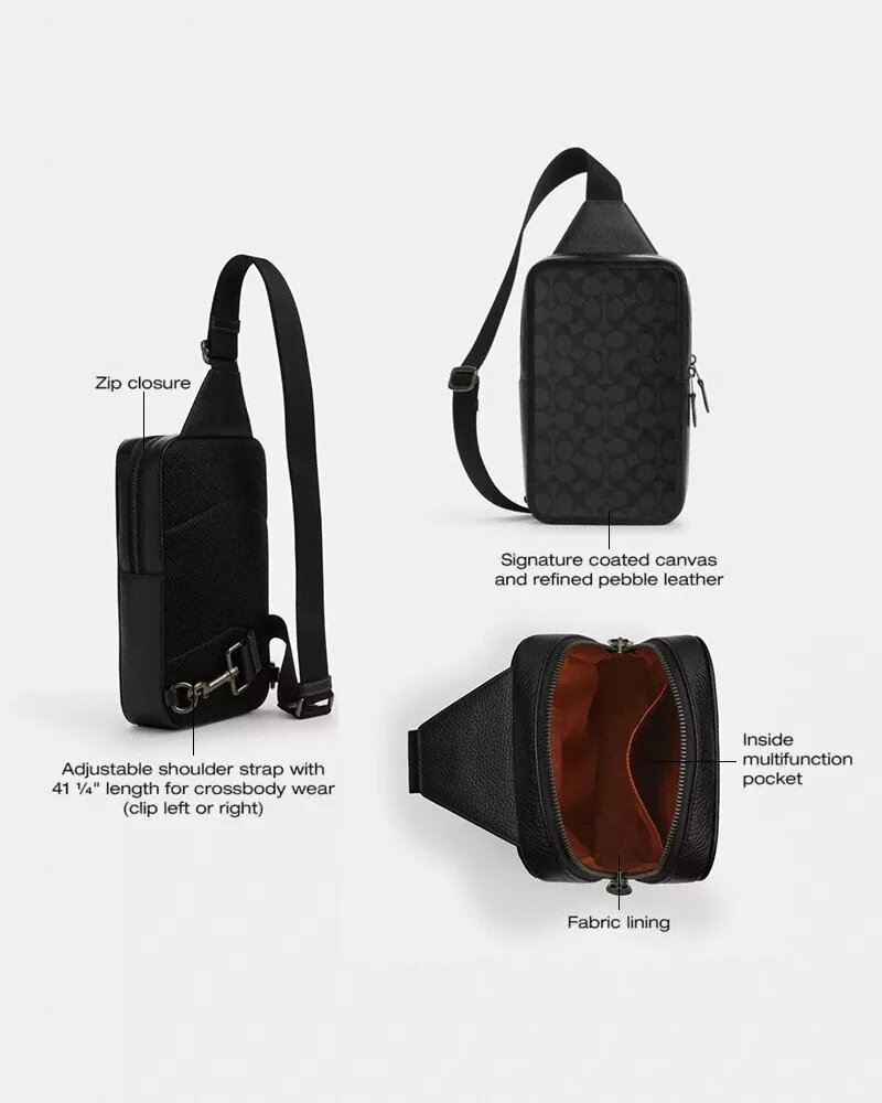 Sullivan-Rucksack aus Signature Canvas