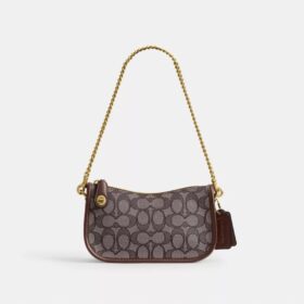 Swinger-Taschen 20 mit Kette aus charakteristischem Jacquard