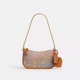 Swinger-Taschen 20 mit Kette aus „Crystal Signature Jacquard“